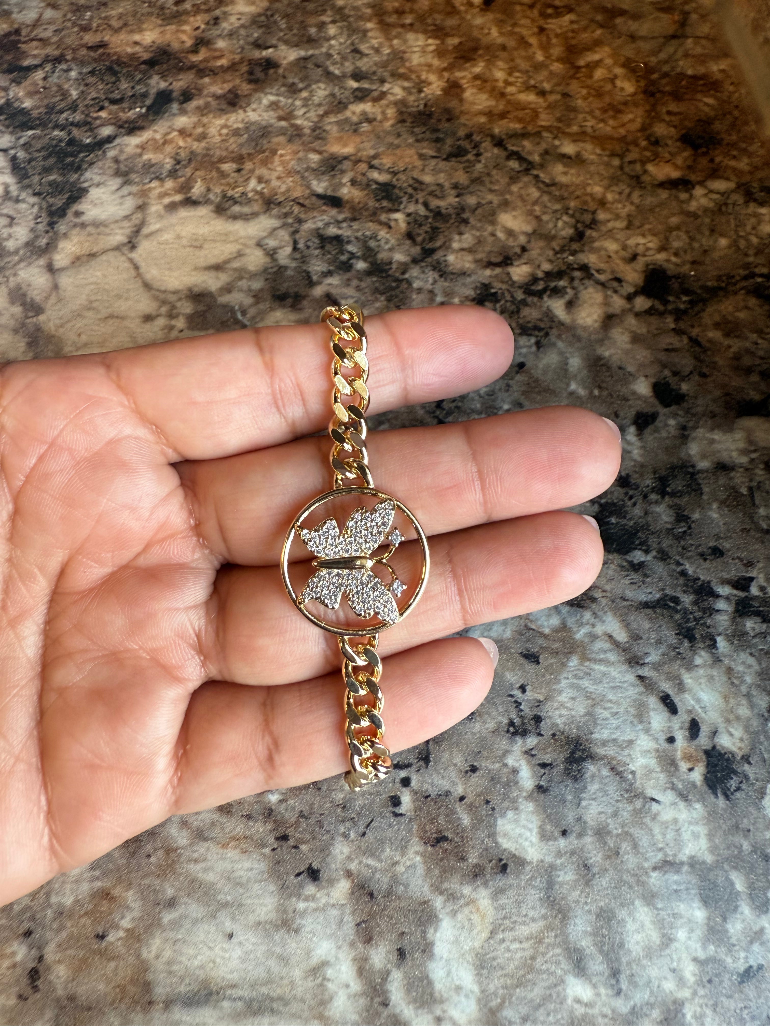 Pulsera de mariposas